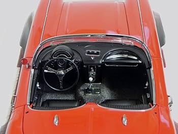 Amazon | オートアート 1/18 シボレー コルベット C1 1962 レッド